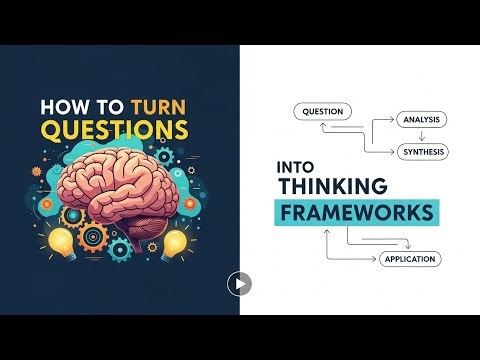 How to Turn Questions Into Thinking Frameworks