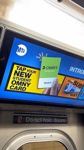 2.1K views · 24 reactions | Student OMNY Cards Now Available! #NYCSubway #NYC #MTA #NewYorkCitySubway #LIRR #SubwayTrain #NYCTransit | NYC Subway Life | Facebook