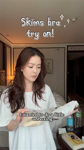 Genevieve Wong | For the girlies: Skims bra try-ons! I shop so often I might as well start doing more try-ons-makes my money spent feel more worthwhile,... | Instagram