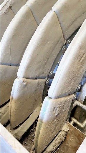 Continuous Industrial Mixing Process for Heavy Slurry and Construction Materials