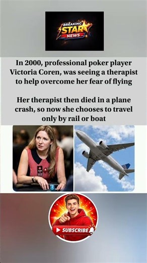 She saw a therapist for fear of flying – then he died in a plane crash 😳😔