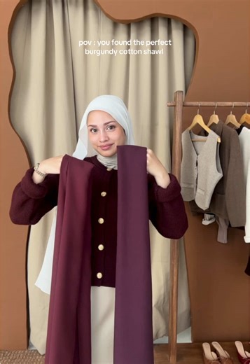 i found my new fav cotton shawl , Lacy Shawl 🤎