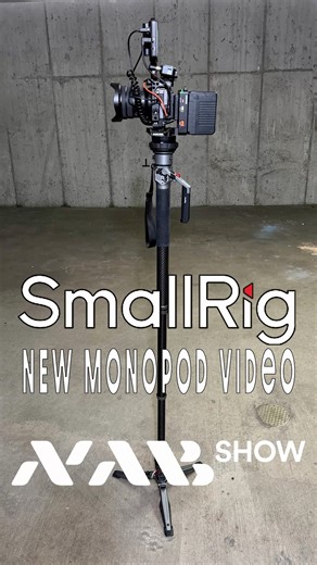 SmallRig Carbon Fiber Video Monopod NEW Release
