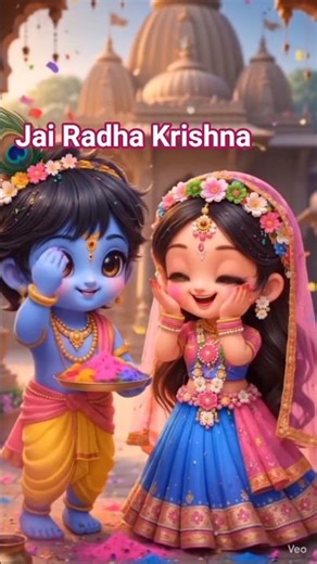 Jai shree Radhe Krishna song 🦚#devotionalsong #aradhana #radhakrishna 🙏💕😚