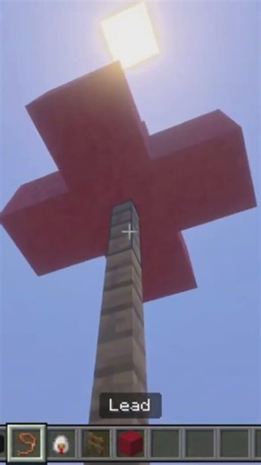 Minecraft Balloon Tutorial #minecraft #minecraftshorts #youtubeshorts