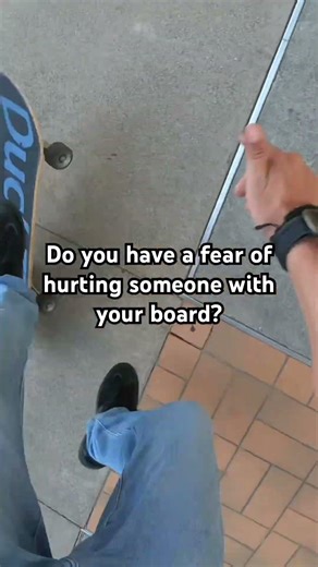 I’ve injured my homie pretty bad when my board shot out and hit him on his ankle…