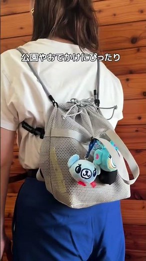 無印良品のメッシュバッグとスタンダードプロダクツのスマホショルダーの組み合わせが最強だった✨