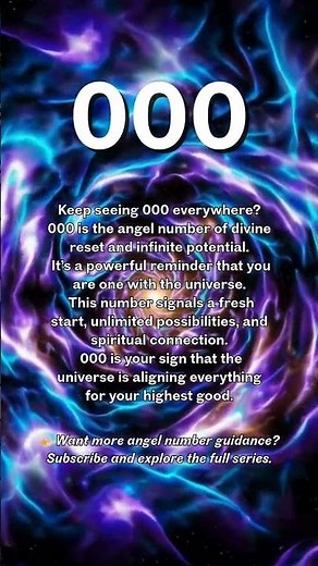 Why Do You Keep Seeing 000 Everywhere?