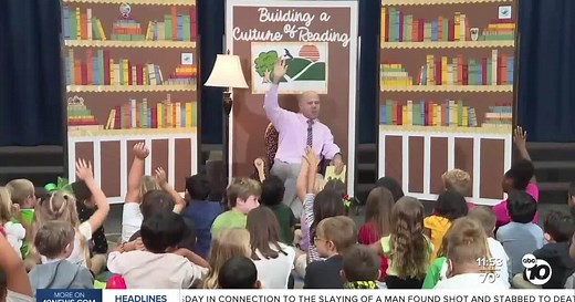 ABC 10News Story Time: Live Oak Elementary School
