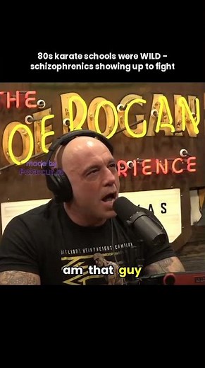 80s karate schools were WILD - schizophrenics showing up to fight