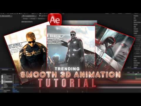 Trending Funk Sereno 3d Transition Tutorial | After Effects Tutorial