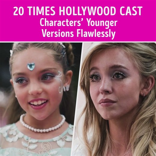 35 Times Hollywood Cast Characters’ Younger Versions Flawlessly | CelebRatings