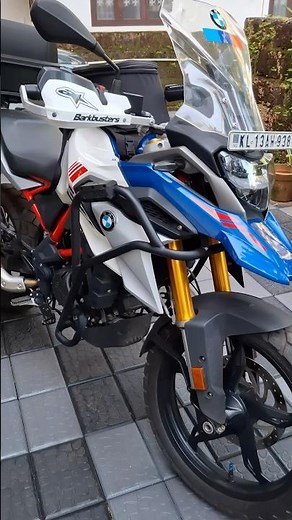BMW G310 GS Sport fully loaded #bmwg310gs #g310gs #bikemodification #gs310 #bmwgs #bmw #bikeshorts
