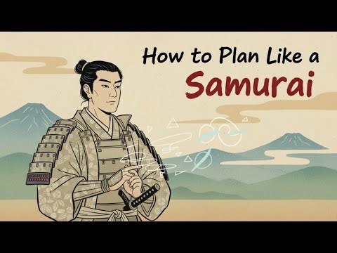 How to Plan Like a Samurai: The "Seika no Ho" Method for Total Clarity