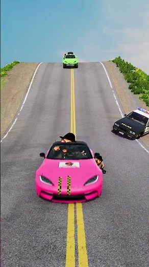 Monster Bus vs Kris Wills 3D Characters BeamNG Drive #beamngdrive