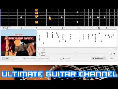 [Guitar Solo Tab] Kiss Me (Sixpence None The Richer)