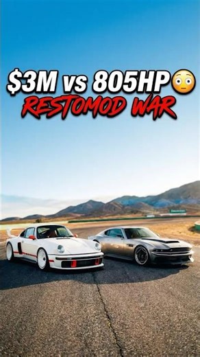 Singer DLS Turbo Porsche vs Ringbrothers Octavia Aston Martin #carshorts #restomod