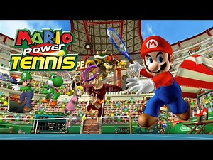 Mario Power Tennis - Double tournaments (World Open/Gimmick Masters)