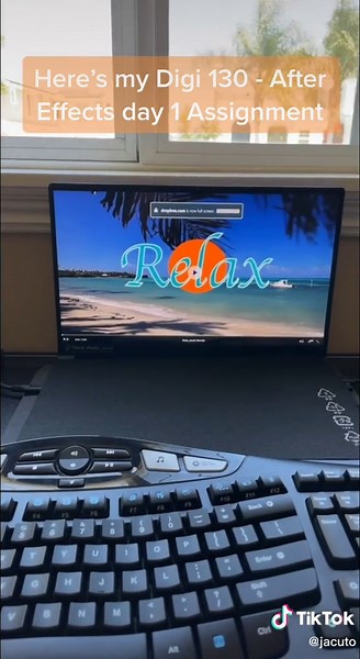 Exploring Art School Life: Digi 130 After Effects Assignment