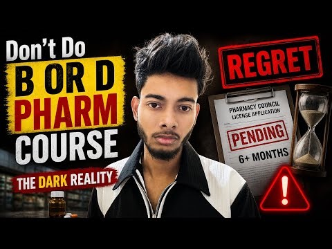 🚫 Don’t Do B Pharm / D Pharm in Assam 😢 The Dark Reality & Regret | No License ❌ No Job Market 👎