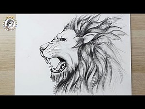how to draw | tutorials drawing | How to Draw a Lion | how to draw animals | رسم سهل أسد | رسم