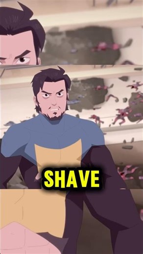 Invincible’s FACIAL HAIR was TERRIBLE