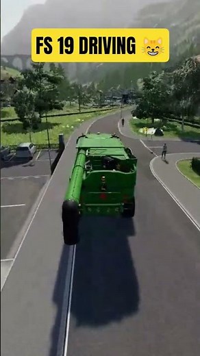 FS 19 DRIVING 😸 #games #gameplay #fs19 #youtube #shorts