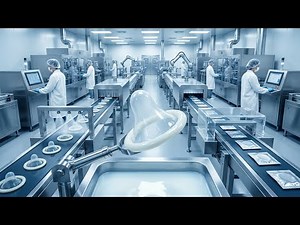 Inside the Condom Factory – How Billion-Dollar Protection Is Made from Liquid Latex (Full Process)