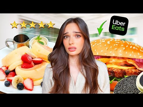 JE TESTE LES MEILLEURS RESTO UBER EAT DE PARIS (ça coûte cher) | Andie Ella