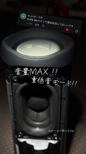 JBL Flip5: 音量MAXの重低音体験