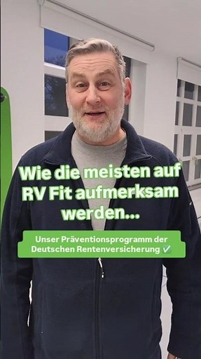 Wie die meisten vom Präventionsprogramm RV Fit erfahren...! ✅ | AmKaRe - Ambulante Reha Köln 💚🍀
