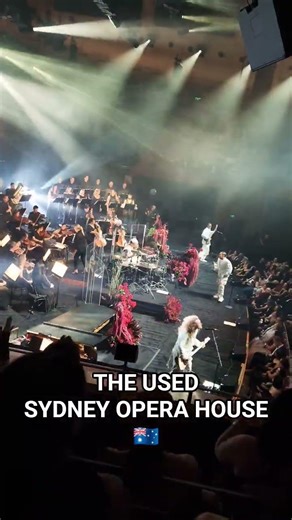 The Used - Pretty Handsome Awkward (Live) - Sydney Opera House 🇦🇺 29 March 2026