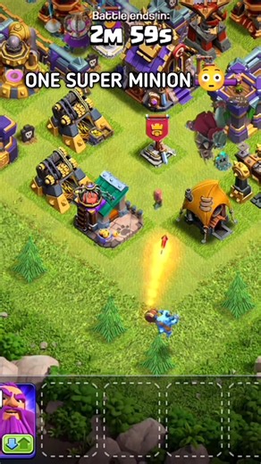 One Super Minion Did This 😳 | Clash of Clans Shorts #shorts #shortsviral