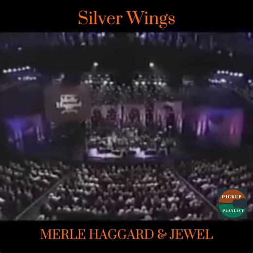 When Merle Haggard’s legendary voice meets Jewel’s haunting harmony on ‘Silver Wings,’ the result is pure country magic that stirs the heart. | Pickup Playlist