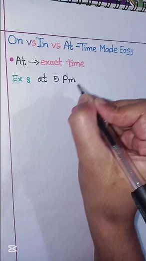 ON vs IN vs AT | English Prepositions Made Easy