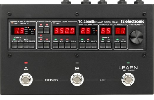 TC Electronic 2290 Dynamic Digital Delay Pedal