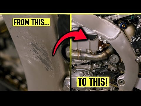 How To Make Your Dirt Bike Frame Look NEW!