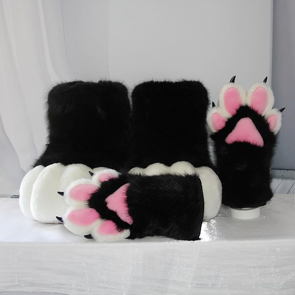 Fursuit Paws Shoes and Hands, Cosplay Fursuit Feet Paws, Cat Furry Shoes, Foot Paw Furry, Puppy Feet Paws - Etsy