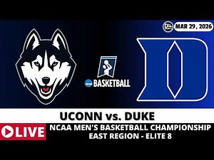 UCONN VS DUKE LIVE 🏀 NCAAM Basketball Game Score Radio Play-by-Play