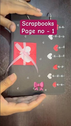Easy Scrapbook Tutorial for Beginners | Handmade Gift Idea for Loved Ones #crafting #scrapbookmaking