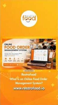 What is an Online Food Order Management System ?