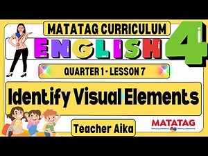 MATATAG English 4 Grade 4 Quarter 1 Lesson 7 Identify Visual Elements