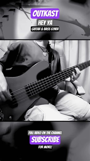 Outkast - Hey Ya | guitar & bass cover