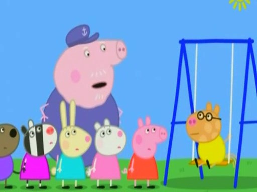 Peppa Pig S03E22 Grandpa At The Playground