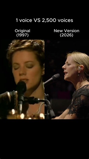 Sarah McLachlan recorded a BEAUTIFUL new version of "Angel" with a massive choir