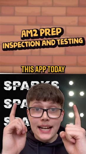 SPARKS on Instagram: "Are you preparing for your AM2 Assessment? ⚡️ Test your skills and knowledge with the FREE Inspection and Testing app by National Electrotechnical Training! 📱 This app allows you to try out five key tests you’ll encounter in your AM2 Assessment, complete with instructional videos from Sparky Ninja to guide you through them. Find out more and download the app via the link in our bio! #NET #netservices #AM2 #AM2assessment #electrician #electricalapprentice #apprenticeships #