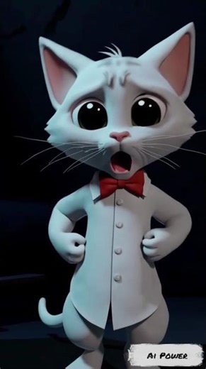 ⚡🐱 Cyber Cat vs Robo Wolf 🐺🔥 Epic Showdown in Neon City 🌆💥 Cutest Hero Meets Dark Machine! #cat