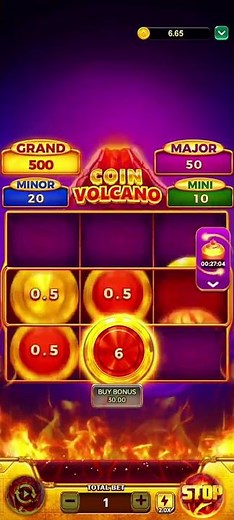 “Coin Volcano Slot Game – 1 Spin में Big Win! 💥🔥 | New Slot Trick” #cryptoslots #slotocash