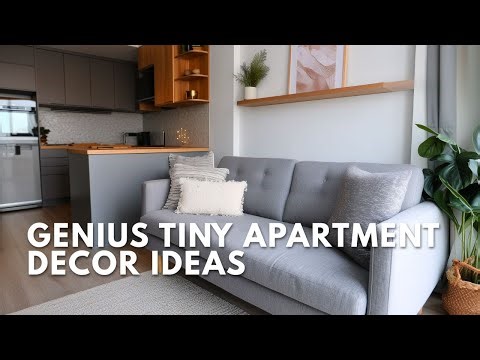 Genius Tiny Apartment Decor Ideas That Turn Small Homes Into Modern, Organized Living Spaces