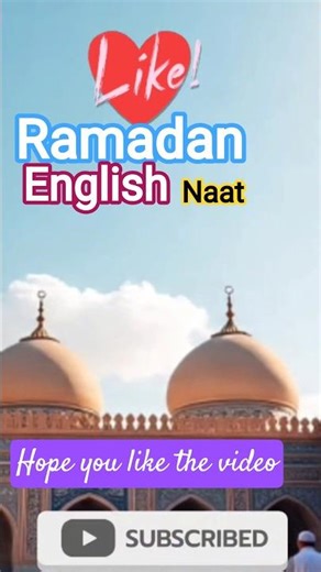 Ramadan english naat 💥✨#shorts #shortsfeed #usa #english #english_naat #islamic_status #new_naat #yt